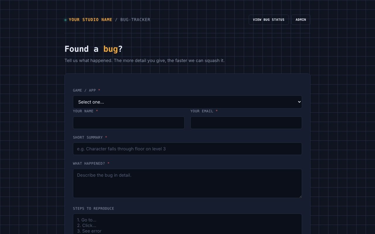 CES Bug Tracker preview